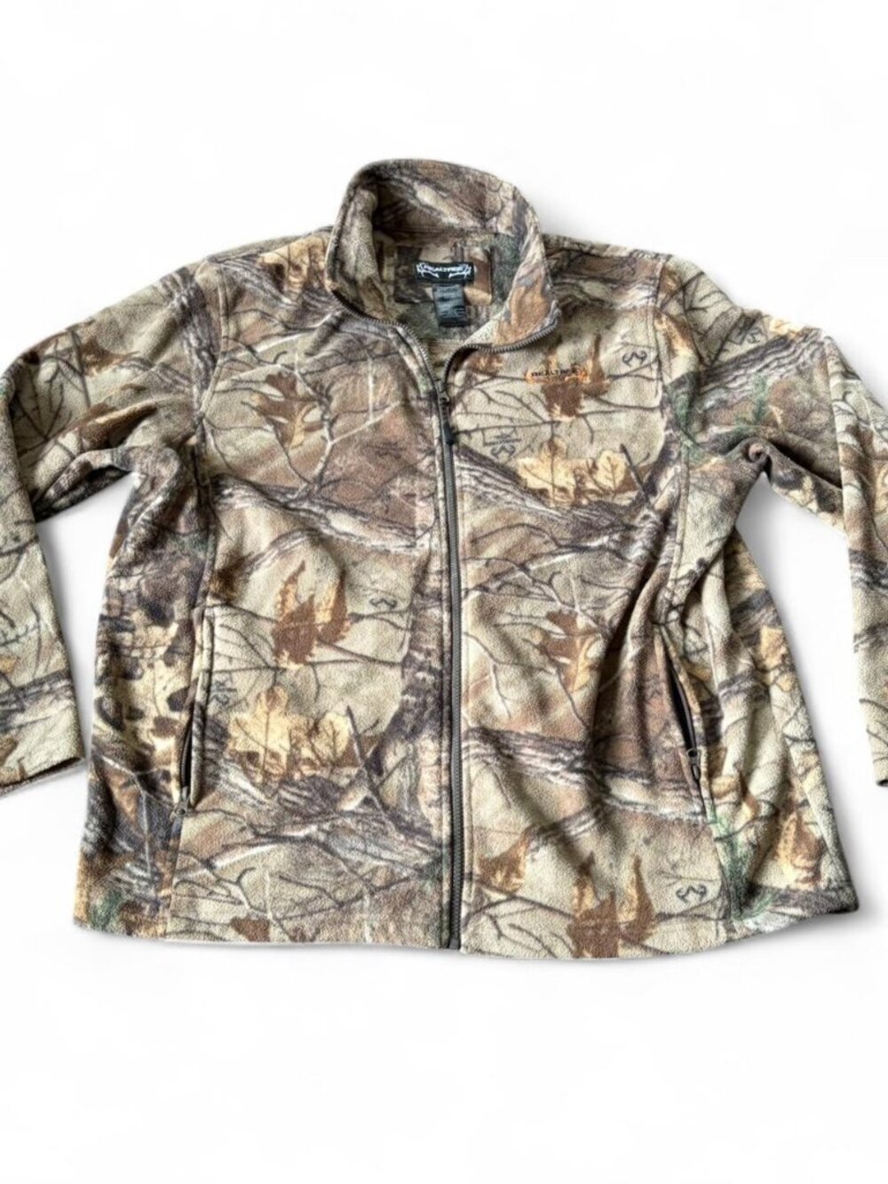 Realtree camo camouflage fleece jacket   Size XL  Vintage y2k 90s winter fall